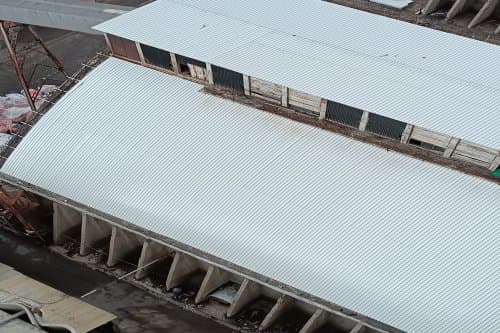 Ferdi Havalandırma ekibinin saha uygulamasından kare 56: endüstriyel izolasyon, sac kaplama ve iskele çalışması